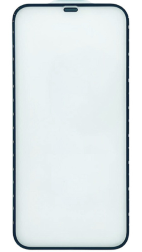 Противоударное стекло для Apple iPhone 14 Pro Max 5D с сеточкой чёрный