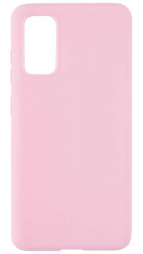 Силиконовый чехол для Samsung Galaxy S20 розовый