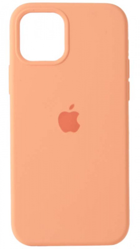 Задняя накладка Soft Touch для Apple Iphone 12/12 Pro морковный