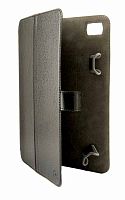 Чехол футляр-книга Norton универсальный 8" с уголками, левосторонняя камера (чёрный)