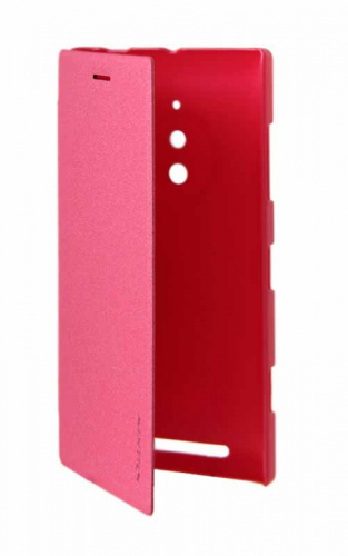 Чехол футляр-книга Nillkin для Nokia 830 Lumia (Rose Red (Sparkle Series))