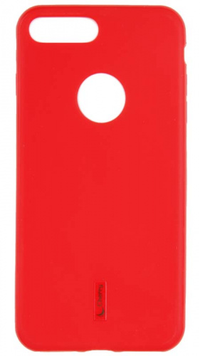 Силиконовый чехол Cherry для Apple iPhone 7 Plus/8 Plus красный