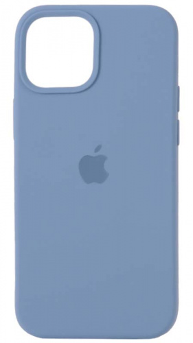 Задняя накладка Soft Touch для Apple Iphone 13 mini серо-голубой
