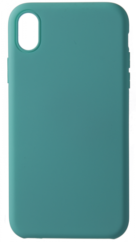 Задняя накладка Soft Touch для Apple iPhone XR тонкая бирюзовый