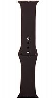 Ремешок на руку для Apple Watch 38-40mm силиконовый Sport Band темно-серый