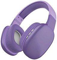 Наушники QUMO Sense ВТ 0085 (purple), MicroSD, AUX, накладная, Bluetooth 5.0, 360 мА-ч