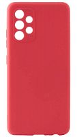 Силиконовый чехол для Samsung Galaxy A32/A325 матовый красный