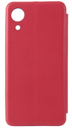 Чехол-книга OPEN COLOR для Samsung Galaxy A03 Core/A032 красный фото 2