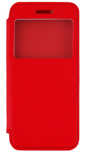 Чехол футляр-книга Ulike для Apple iPhone 6/6S с магнитом красный
