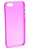 Задняя накладка Itskins Zero.3 для iPhone 5 + пленка (розовая)