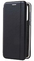 Чехол-книга OPEN COLOR для Huawei P40 с прострочкой черный