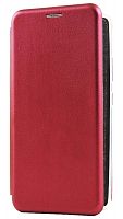 Чехол-книга OPEN COLOR для Samsung Galaxy S10 Lite/G770 бордовый