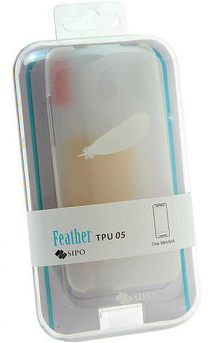 Силиконовый чехол Sipo 0,5 mm для HTC One mini (прозрачный)