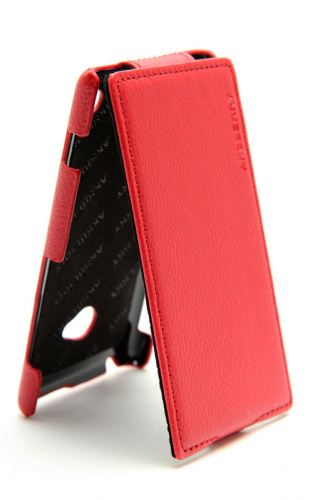 Чехол-книжка Aksberry для Nokia Lumia 720 (красный)