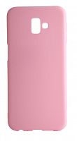 Силиконовый чехол для Samsung Galaxy J610/J6 Plus розовый