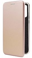 Чехол-книга OPEN COLOR для Huawei P30 Lite розовое золото