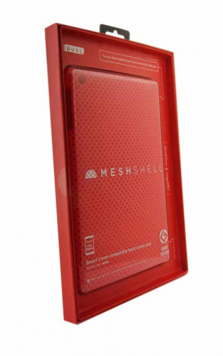 Задняя накладка Irual Mesh Shell для APPLE iPad mini 2/3 красный