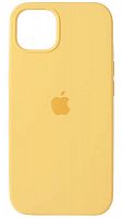 Задняя накладка Soft Touch для Apple Iphone 13 желтый