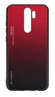 Силиконовый чехол для Xiaomi Redmi Note 8 Pro градиент красный