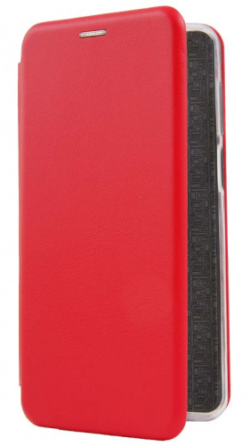 Чехол-книга OPEN COLOR для Xiaomi Redmi Note 9 Pro красный