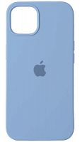 Задняя накладка Soft Touch для Apple Iphone 13 голубой