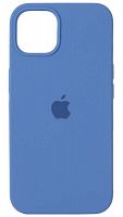 Задняя накладка Soft Touch для Apple Iphone 13 светло-синий