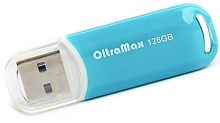 128GB флэш драйв OltraMax 230 2.0 стальной синий
