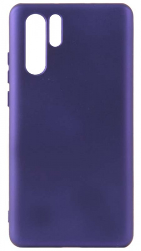 Силиконовый чехол Soft Touch для Huawei P30 Pro фиолетовый