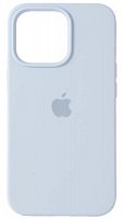 Задняя накладка Soft Touch для Apple Iphone 13 Pro бледно-голубой