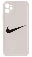 Силиконовый чехол для Apple iPhone 11 борт с рисунками Nike