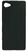 Силиконовый чехол для SONY Xperia Z5 compact матовый чёрный