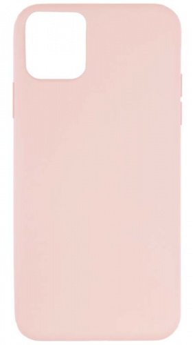 Силиконовый чехол Soft Touch для Apple iPhone 11 Pro Max бледно-розовый