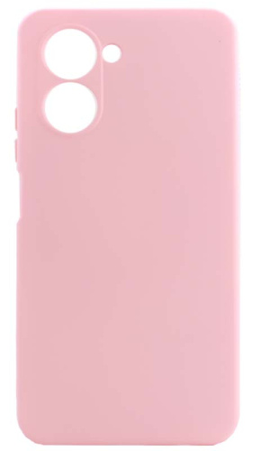 Силиконовый чехол для Realme C33 Soft розовый