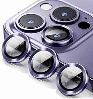 Защитные линзы для камеры для Apple iPhone 14 Pro/14 Pro Max фиолетовый