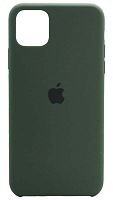 Задняя накладка Soft Touch для Apple Iphone 11 Pro Max темно-зеленый
