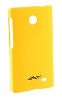 Задняя накладка Jekod для Nokia X Dual sim (жёлтая)