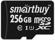 256GB карта памяти MicroSDXC SmartBuy class10 U3 SB256GBSDCL10-00