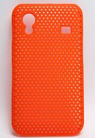 Накладка для Samsung s5830 Galaxy Ace сетка оранжевая