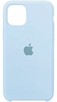 Задняя накладка Soft Touch для Apple Iphone 11 Pro Max бледно-голубой