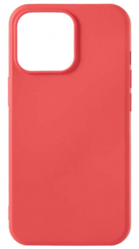 Силиконовый чехол Soft Touch для Apple iPhone 13 Pro красный фото 2