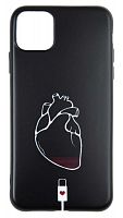 Силиконовый чехол для Apple iPhone 11 Pro Max стимпанк Сердце
