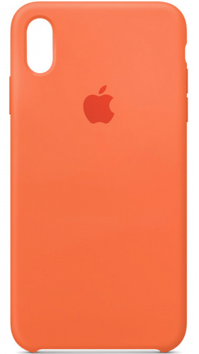 Задняя накладка Soft Touch для Apple iPhone XR оранжевый