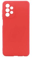 Силиконовый чехол для Samsung Galaxy A23/A235 матовый красный