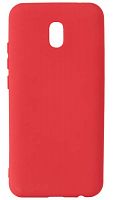 Силиконовый чехол Soft Touch для Xiaomi Redmi 8A красный