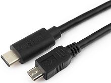 Кабель USB Cablexpert CCP-USB2-mBMCM-6 USB2.0 microBM/USB Type-C 1.8м чёрный