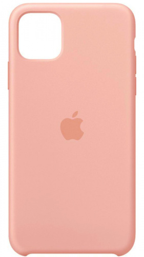 Задняя накладка Soft Touch для Apple Iphone 11 светло-розовый