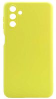 Силиконовый чехол для Samsung Galaxy A04S/A047 Soft желтый