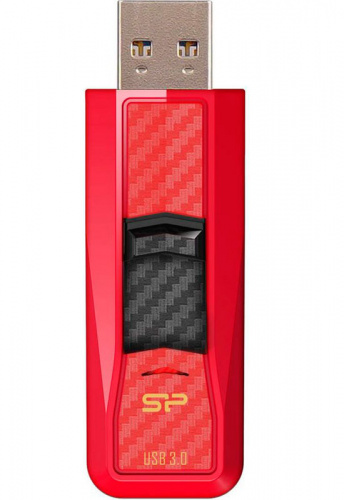 16GB флэш драйв Silicon Power Blaze B50, Red Carbon, USB3.0