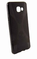 Силиконовый чехол X-case для Samsung Galaxy A510/A5 (2016) чёрный