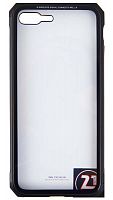 Задняя накладка WK для apple iPhone 7 Plus/8 Plus Tikin стекло алюминий чёрный